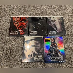 Star Wars DVD collection steel book